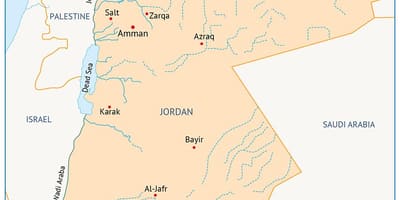 Mapa unibertsitateko Jordan